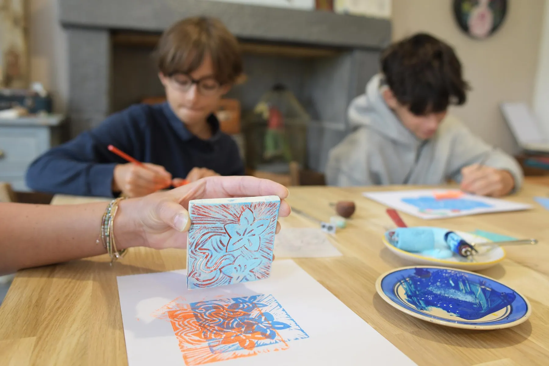 Initiez-vous à la gravure en duo avec votre enfant accompagnés par Anne - Image n°4 - Wecandoo