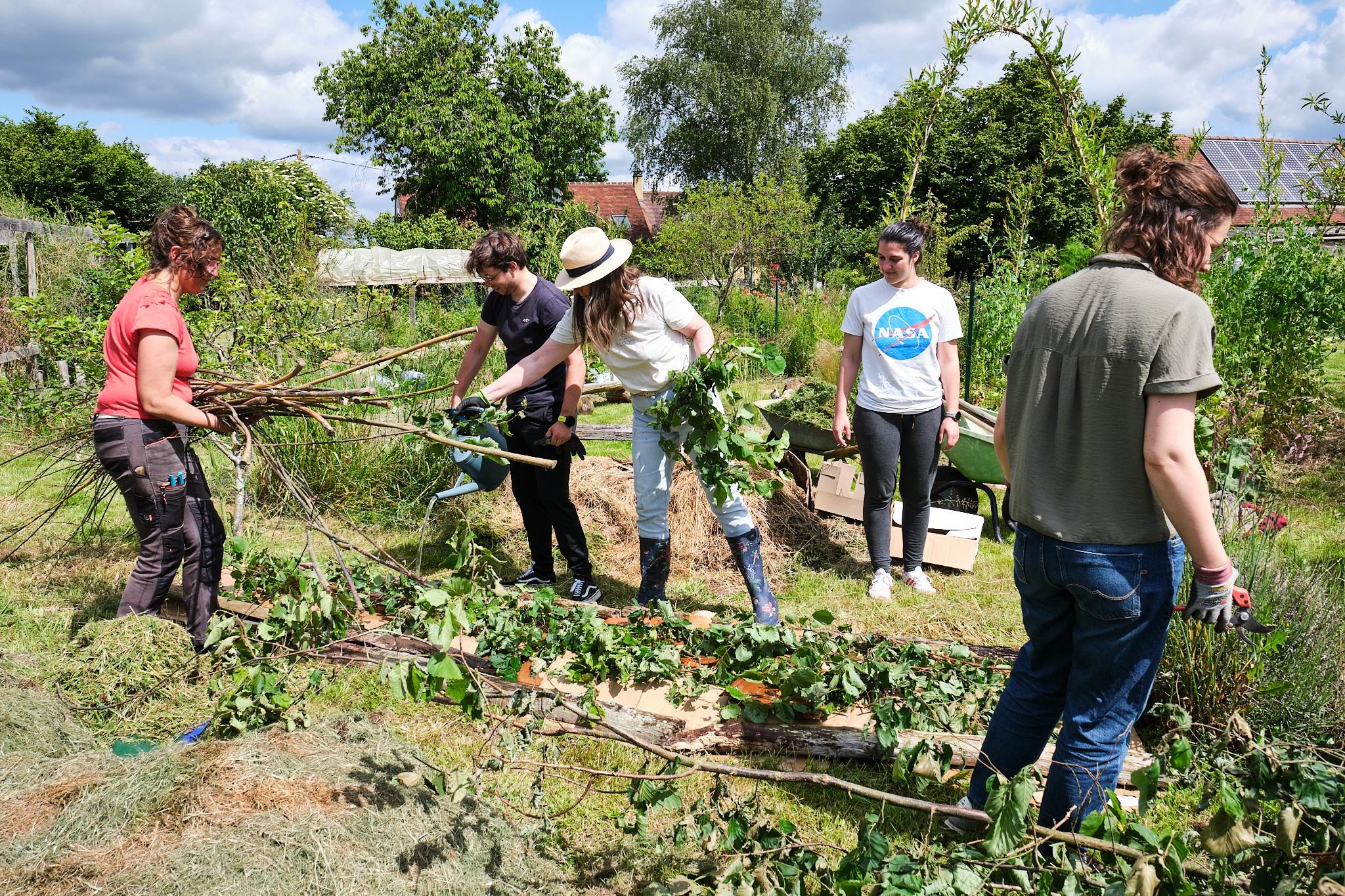 Réunissez votre équipe et participez à la création d'une butte de permaculture avec Blandine - Image n°3 - Wecandoo