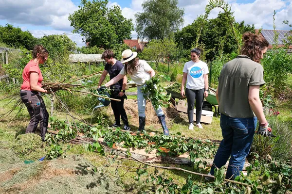 Réunissez votre équipe et participez à la création d'une butte de permaculture avec Blandine - Afbeelding nr. 3 - Wecandoo