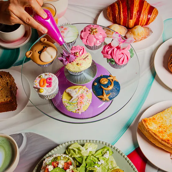 Décorez vos cupcakes autour d'un brunch
