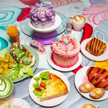 Décorez votre Bento cake autour d'un brunch