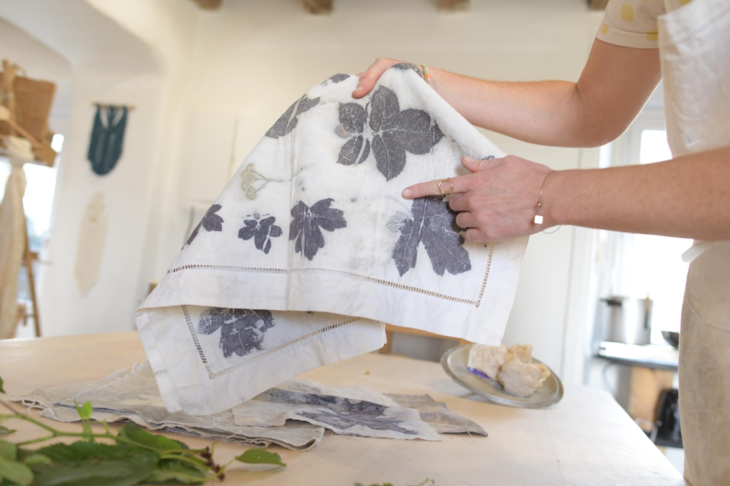 Découvrez la teinture végétale ecoprint