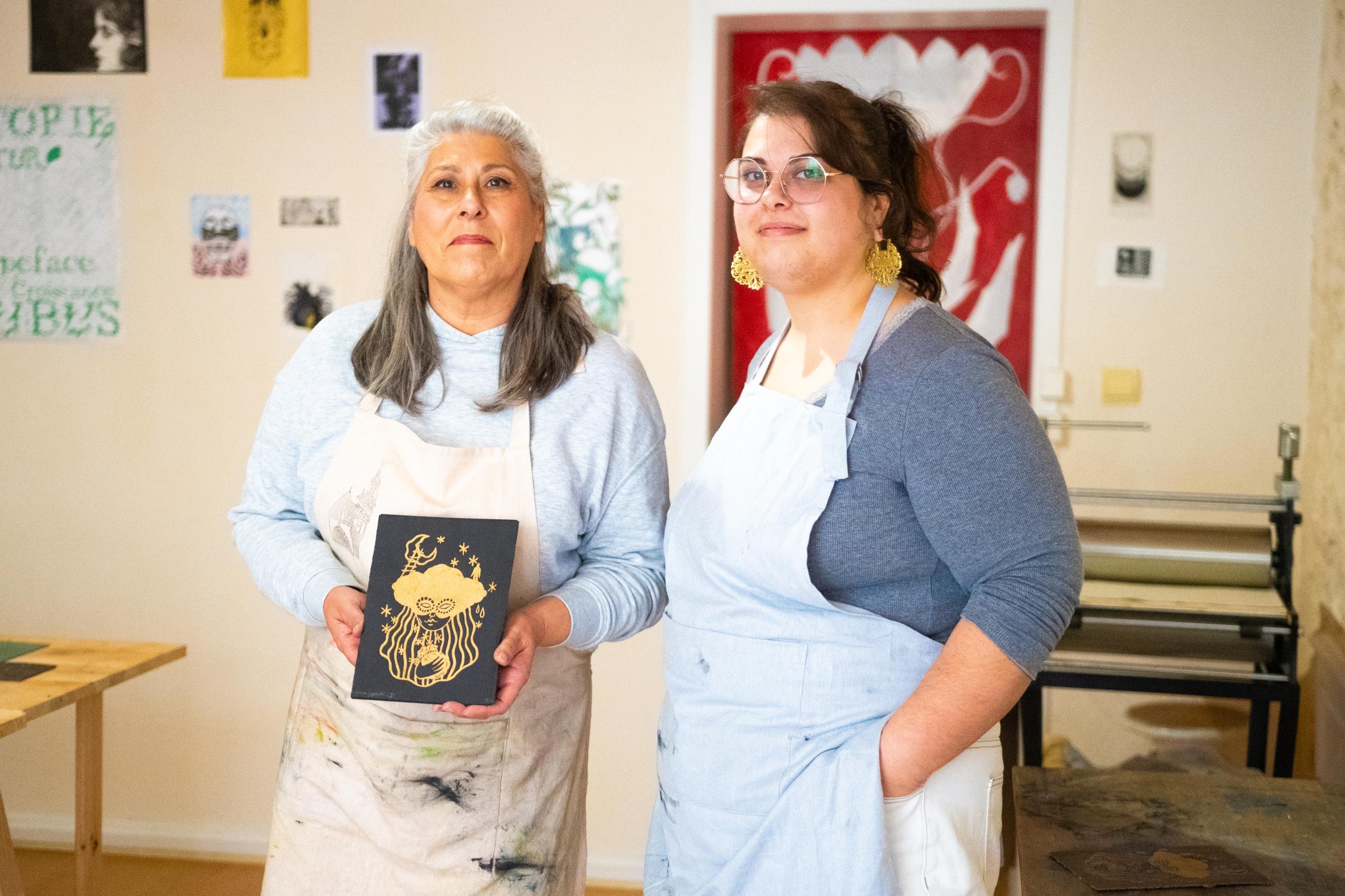Réalisez votre affiche en linogravure avec Hortense - Image n°3 - Wecandoo