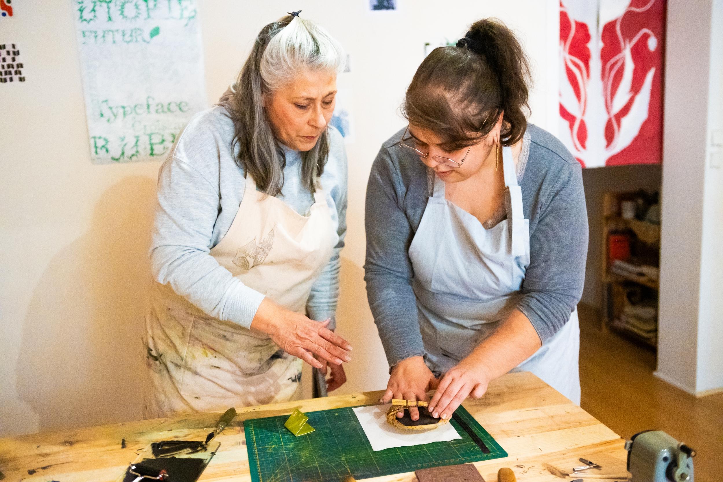 Découvre la linogravure avec Hortense - Image n°6 - Wecandoo