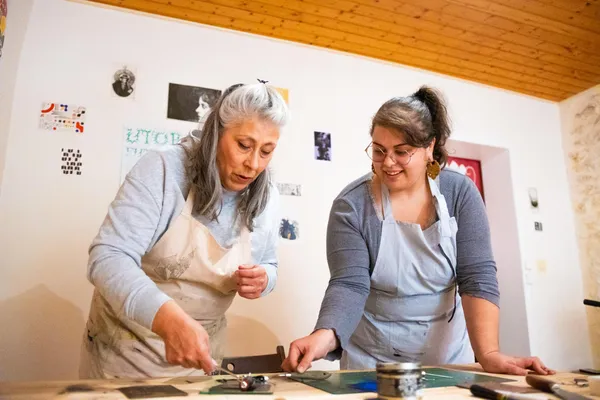 Explorez la linogravure sur une journée avec Hortense - Afbeelding nr. 2 - Wecandoo