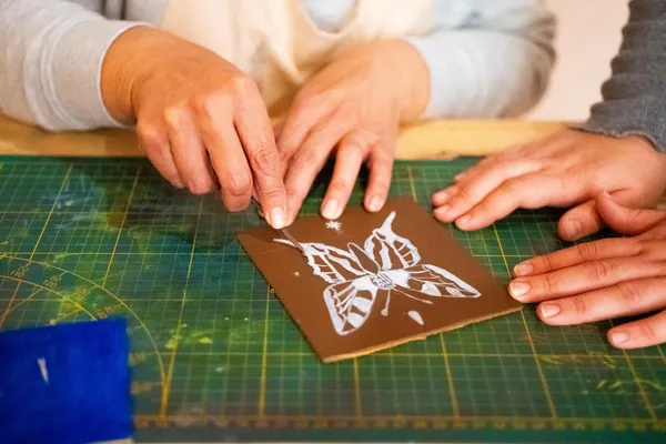 Explorez la linogravure - 1J