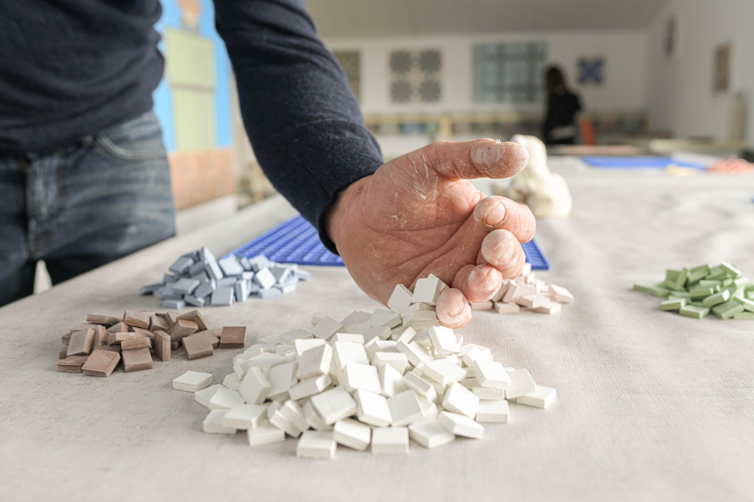 Réalisez votre tableau en carreaux de ciment