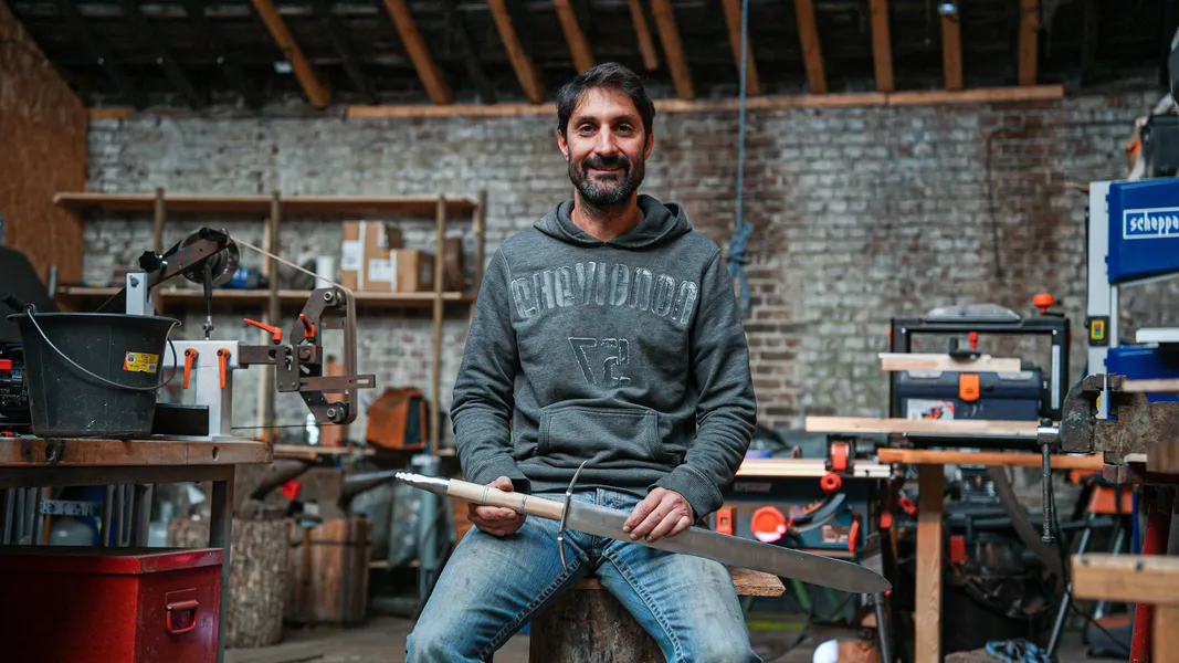 Stéphane : Forgeron Coutelier à Lille