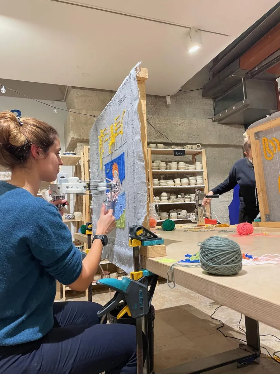 Initiez-vous au tufting dans le Viaduc des Arts - Afbeelding nr. 1 - Wecandoo