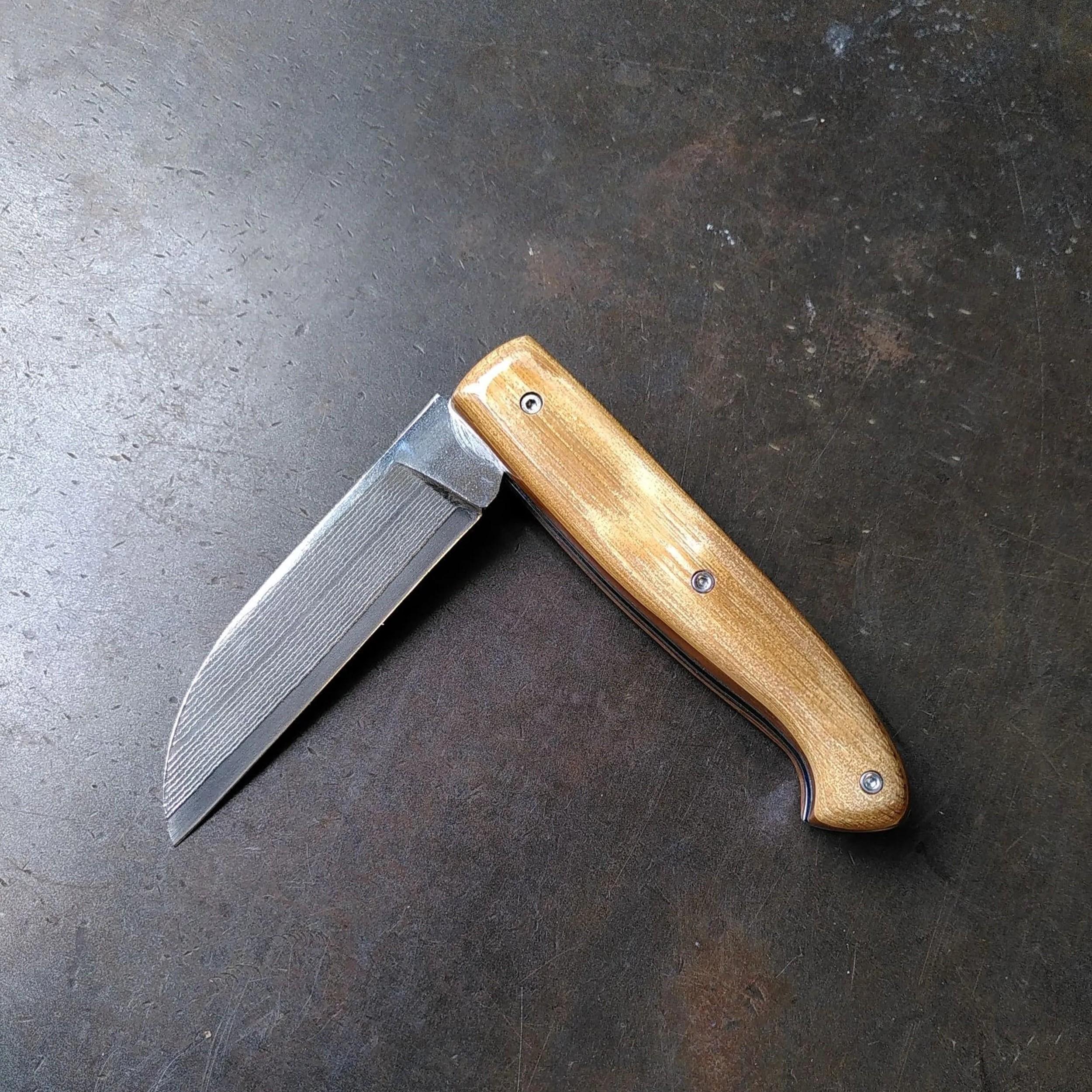 Fabriquez votre couteau pliant en Damas - Image n°1 - Wecandoo