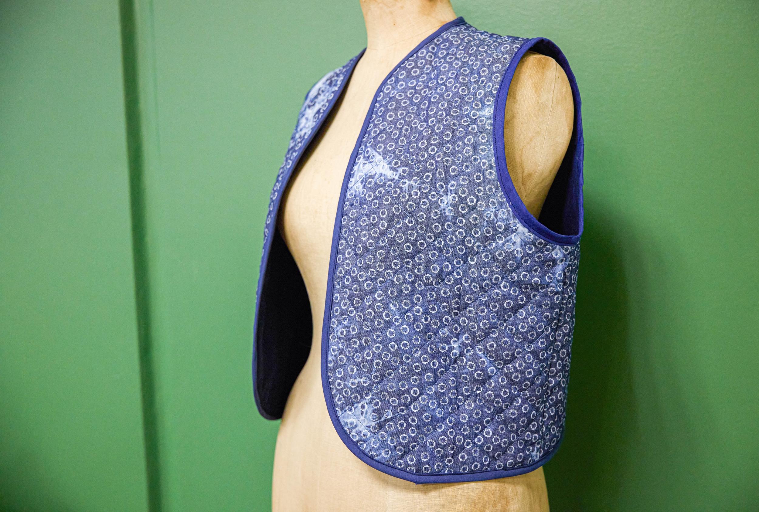 Réalisez votre gilet réversible upcyclé