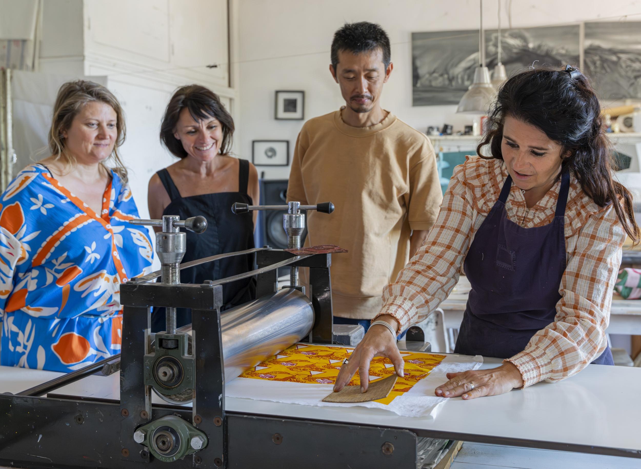 Découvrez l'art du block print avec Annabel - Image n°9 - Wecandoo
