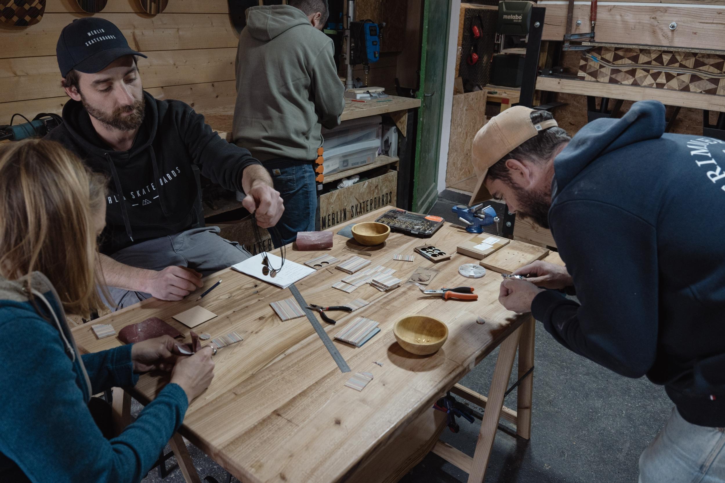 Fabriquez vos objets en skate recyclé avec Tom - Image n°9 - Wecandoo