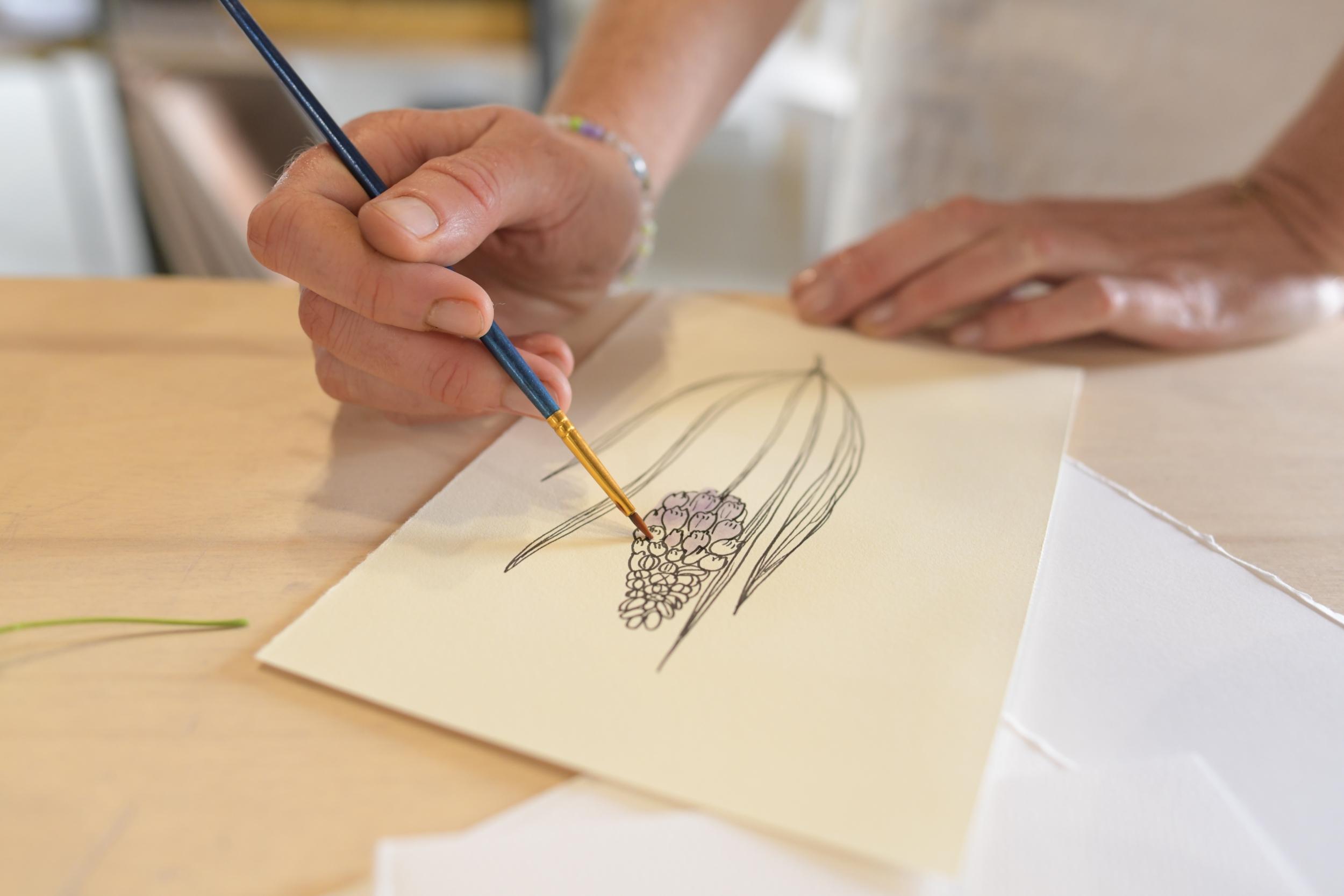 Créez vos encres végétales avec votre enfant