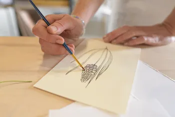 Créez vos encres végétales avec votre enfant