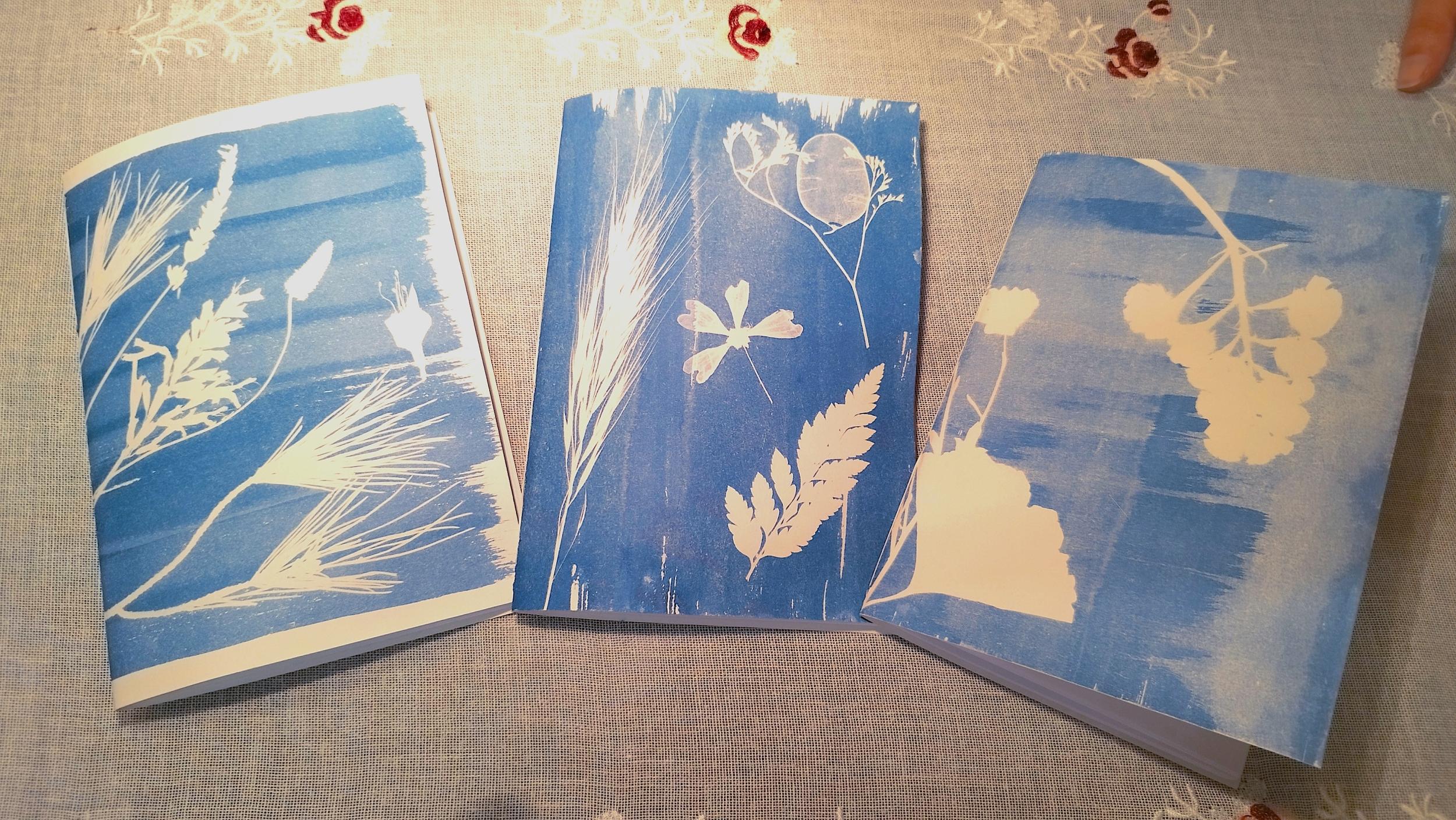 Fabriquez votre carnet en cyanotype à Montpellier