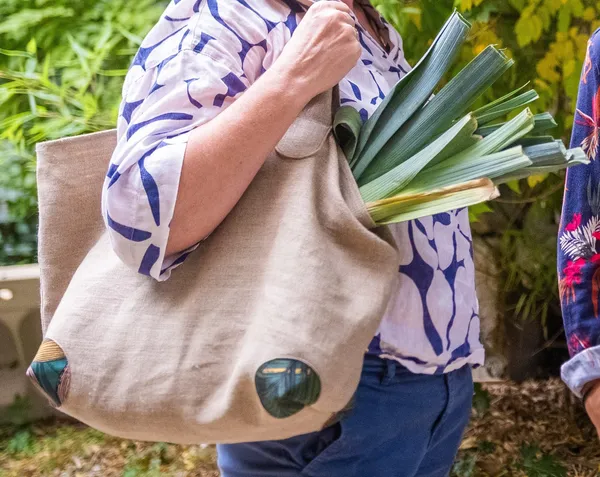 Réalisez votre sac cabas en tissu local