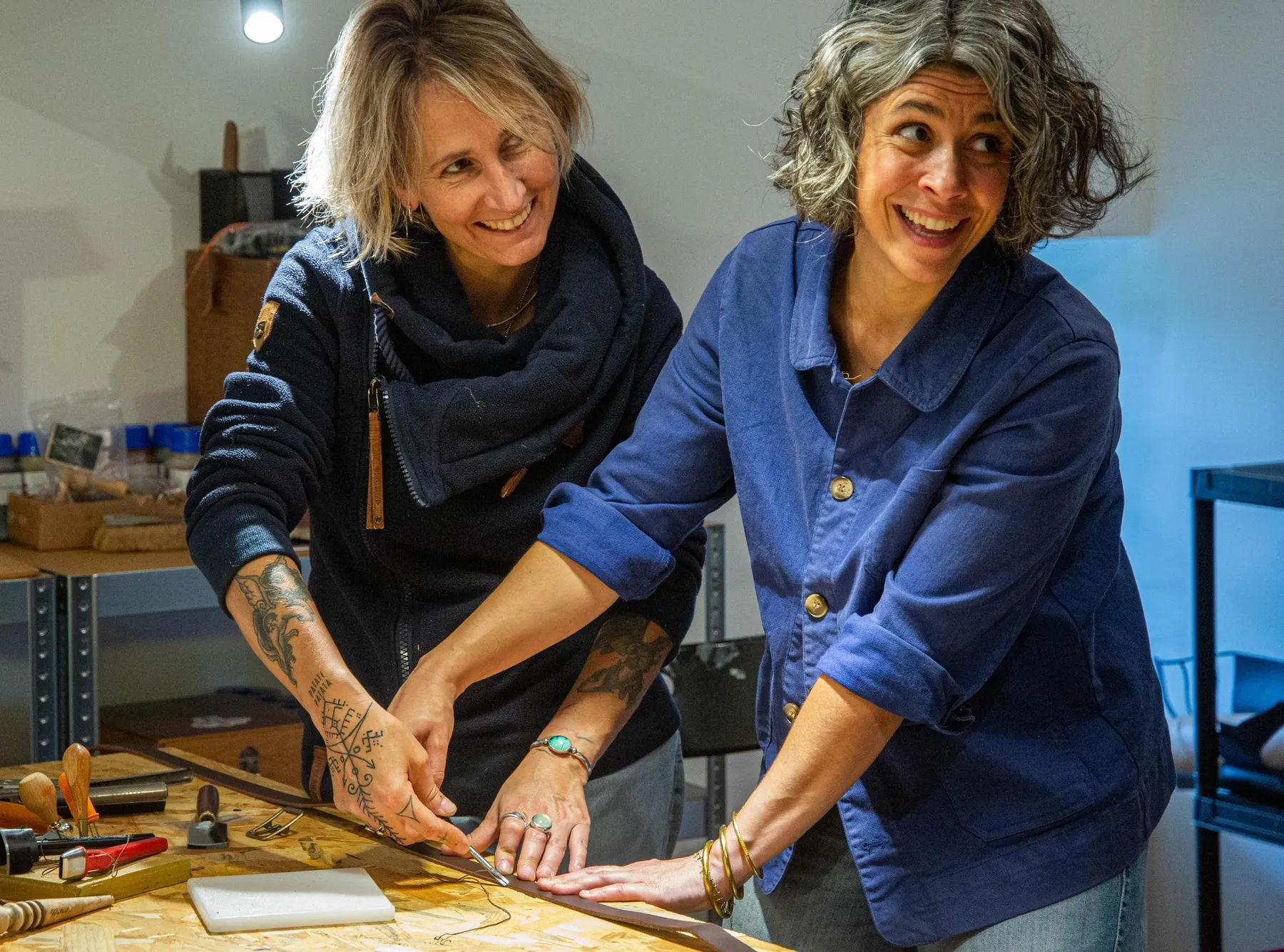 Confectionnez votre ceinture en tannage naturel avec Roxane - Image n°4 - Wecandoo