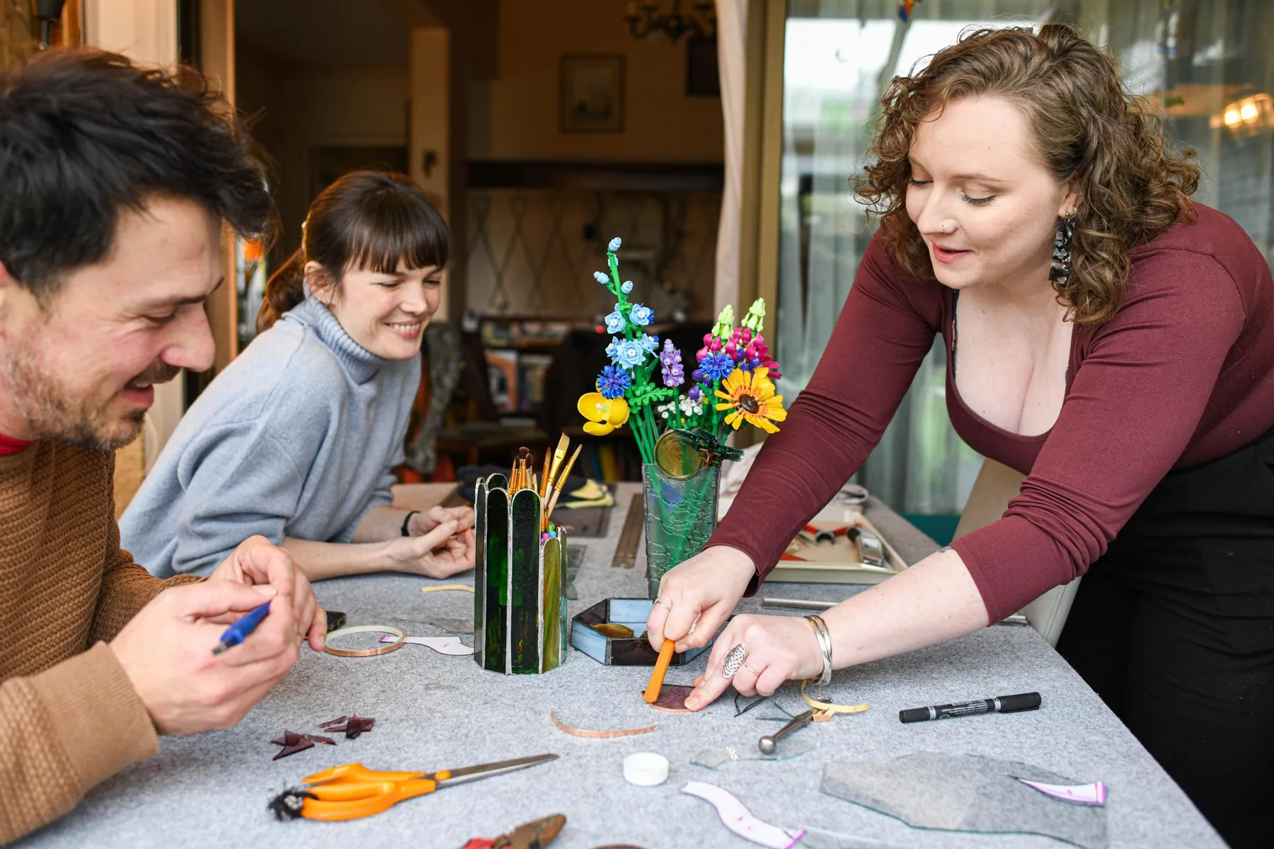 Réalisez votre vitrail Tiffany sur une journée avec Cécile - Image n°4 - Wecandoo