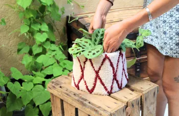 Créez votre cache-pot tufté