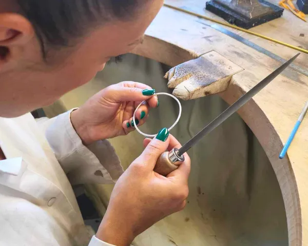 Fabriquez votre duo de bracelets-joncs avec Bérangère - Afbeelding nr. 3 - Wecandoo