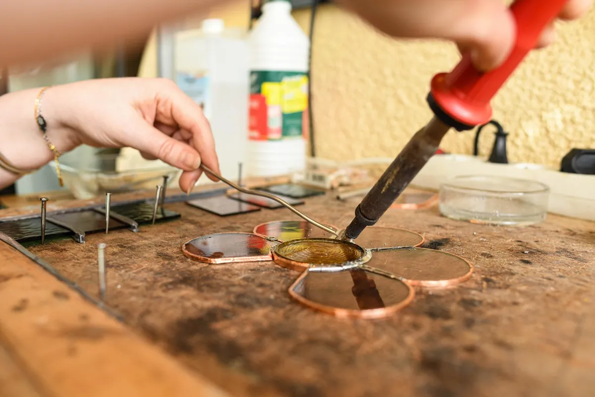 Réalisez votre vitrail Tiffany