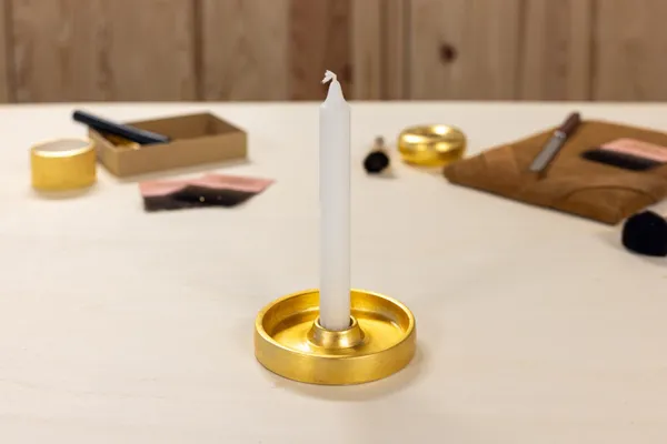 Dorez votre petit bougeoir