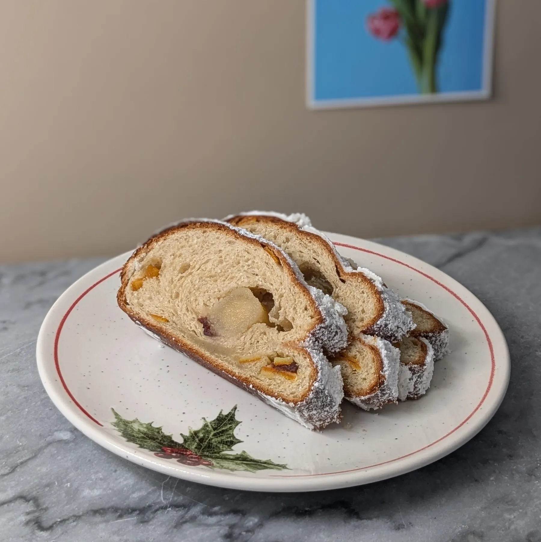Préparez votre propre stollen de Noël et dégustez des mezze méditerranéens faits maison avec Jonathan - Afbeelding nr. 1 - Wecandoo