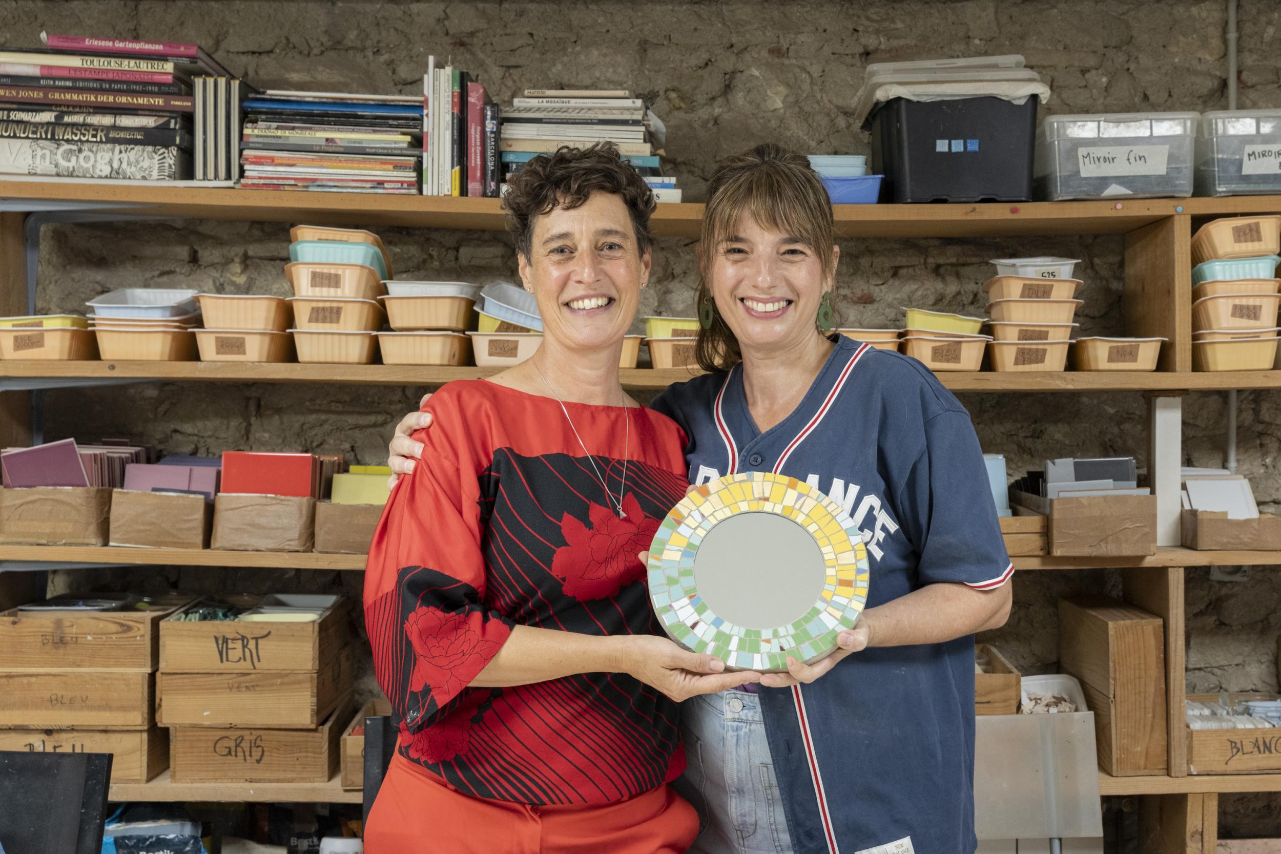 undefined Charlotte et son équipe