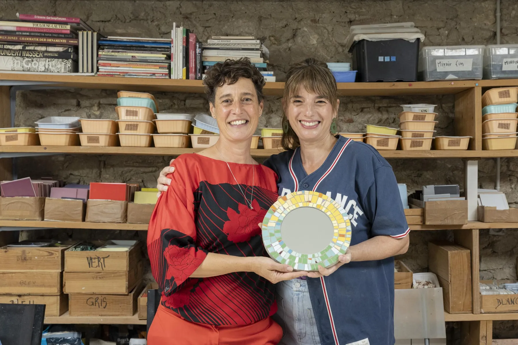 undefined Charlotte et son équipe