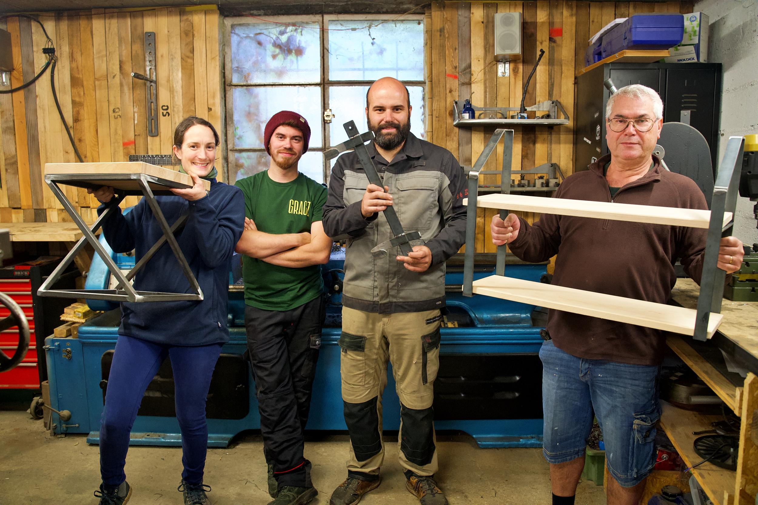 Fabriquez votre étagère en acier et bois avec Maxence - Image n°4 - Wecandoo