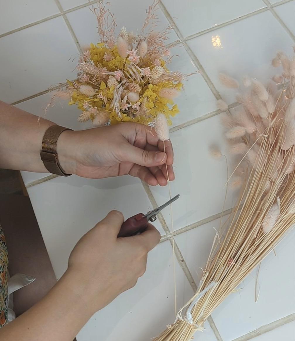 Composez votre boule disco en fleurs séchées avec Leana - Image n°5 - Wecandoo