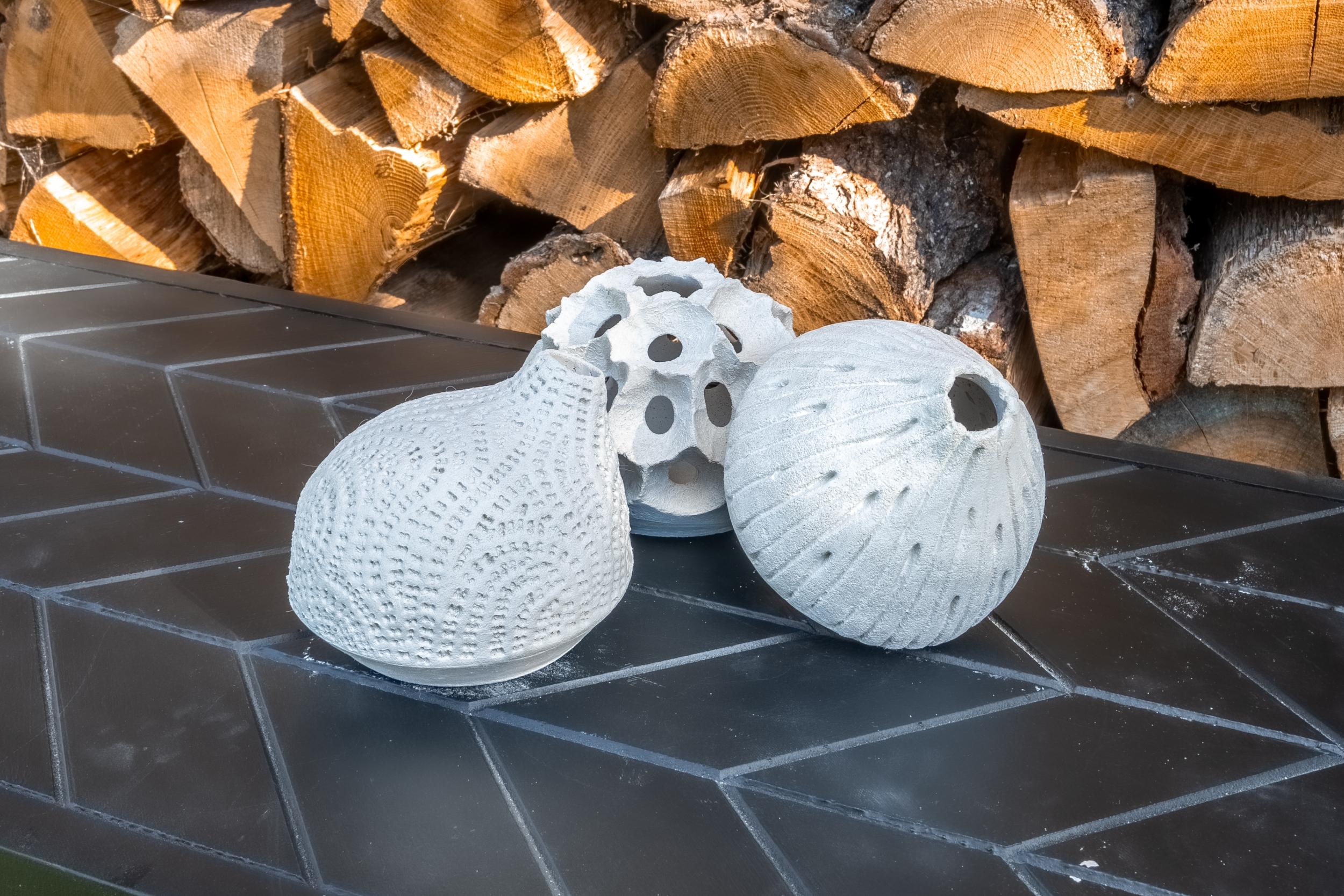 Modelez votre duo photophore et soliflore en béton avec Justine - Image n°1 - Wecandoo