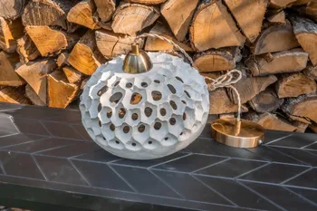 Fabriquez votre lampe design en béton