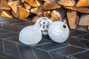 Modelez votre duo photophore et soliflore en béton