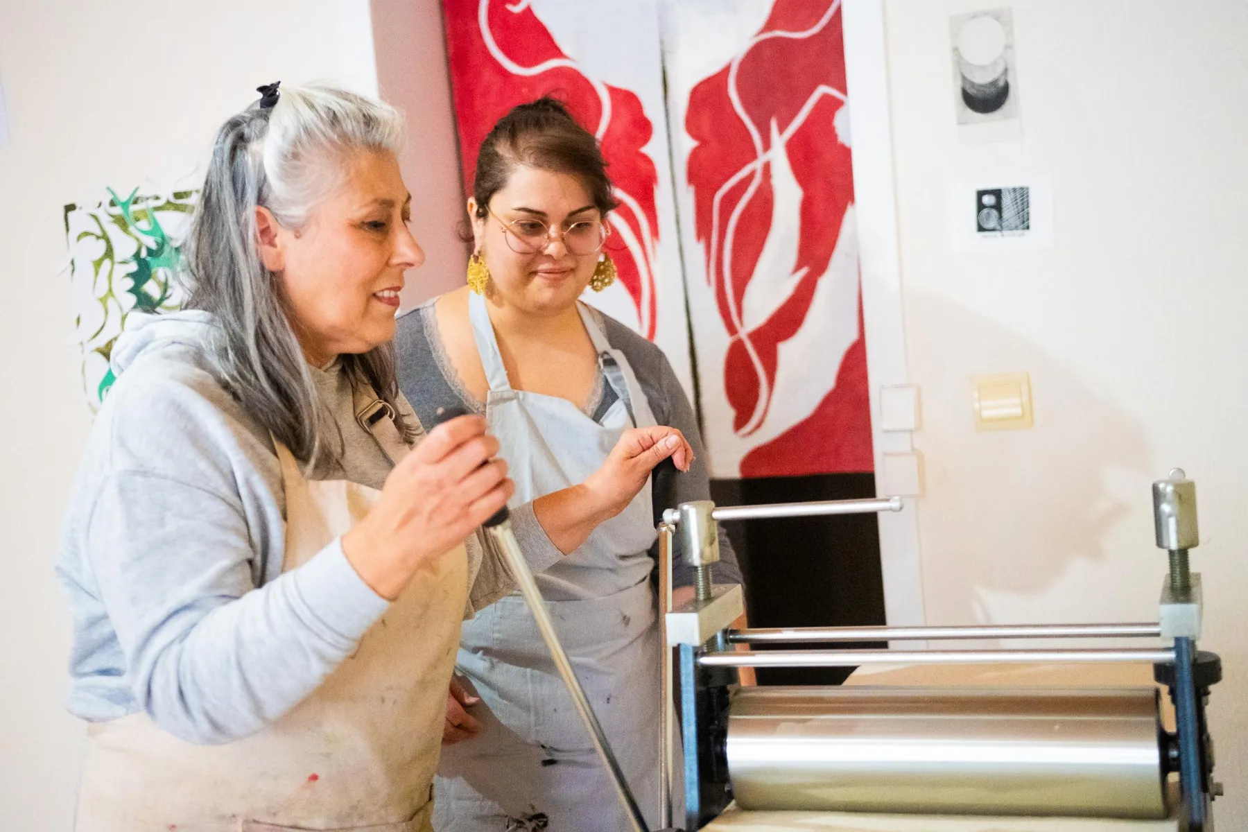 Réalisez votre affiche en linogravure avec Hortense - Afbeelding nr. 3 - Wecandoo