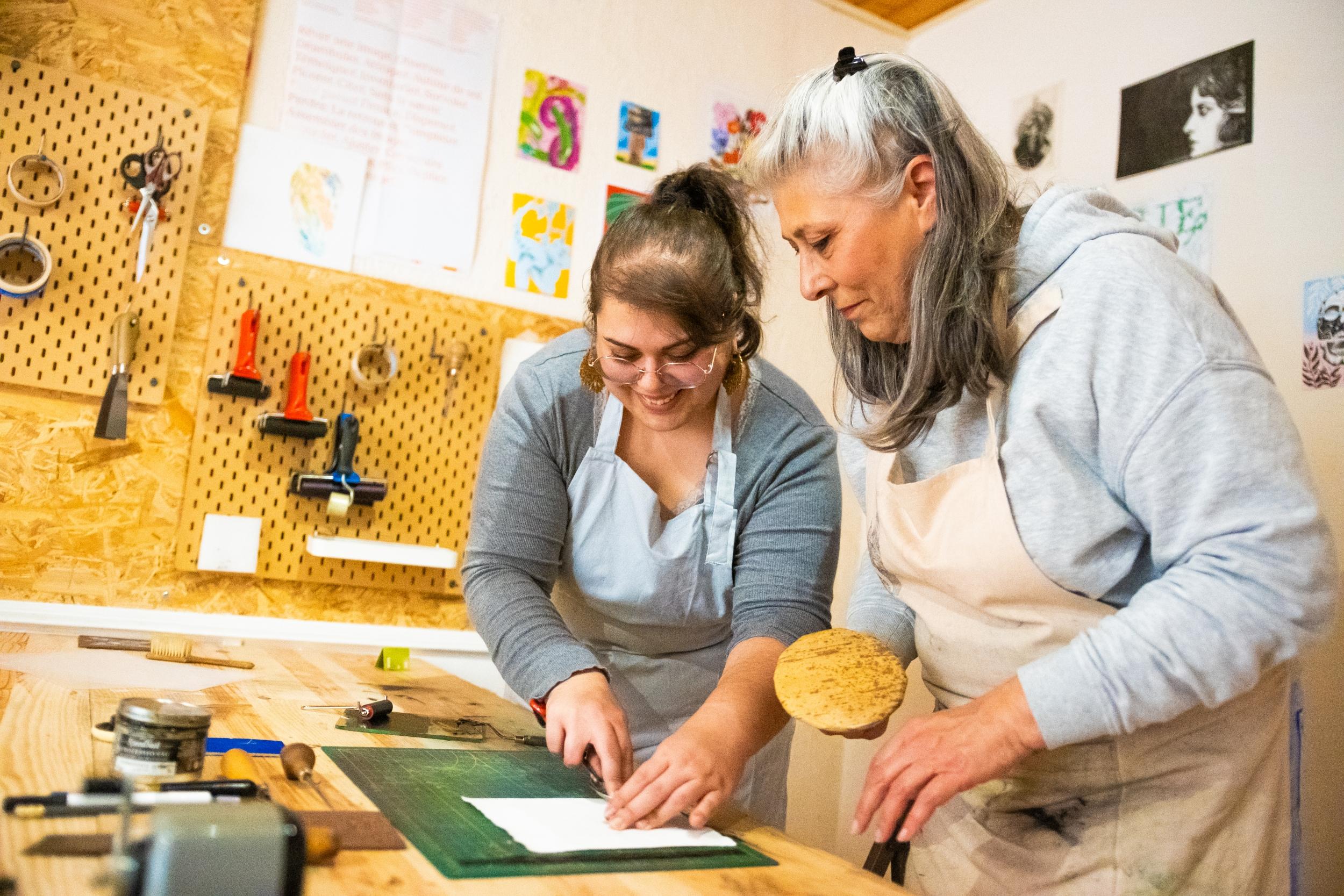 Explorez la linogravure sur une journée avec Hortense - Image n°7 - Wecandoo