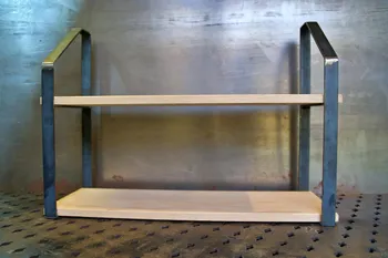 Fabriquez votre étagère en acier et bois