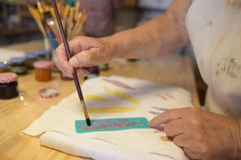 Créez vos encres végétales et votre furoshiki