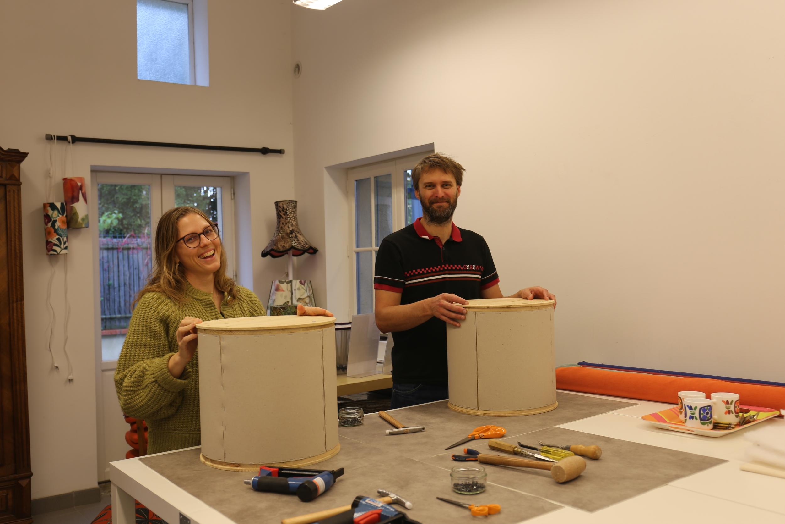 Créez votre pouf personnalisé avec Isabelle - Image n°4 - Wecandoo