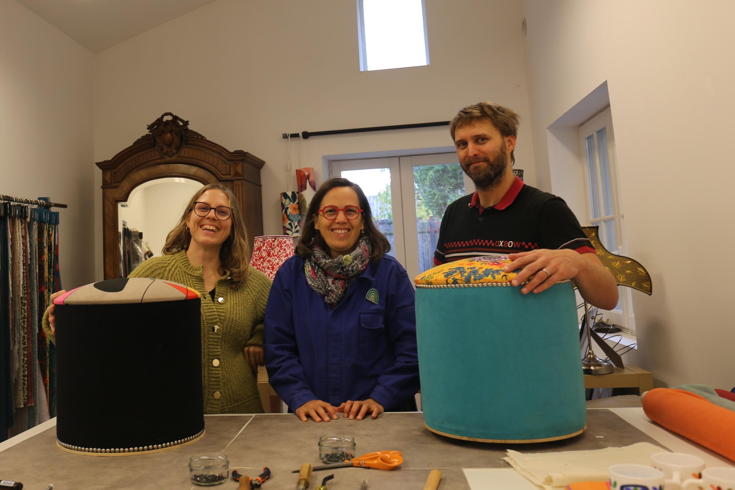 Créez votre pouf personnalisé avec Isabelle - Image n°3 - Wecandoo