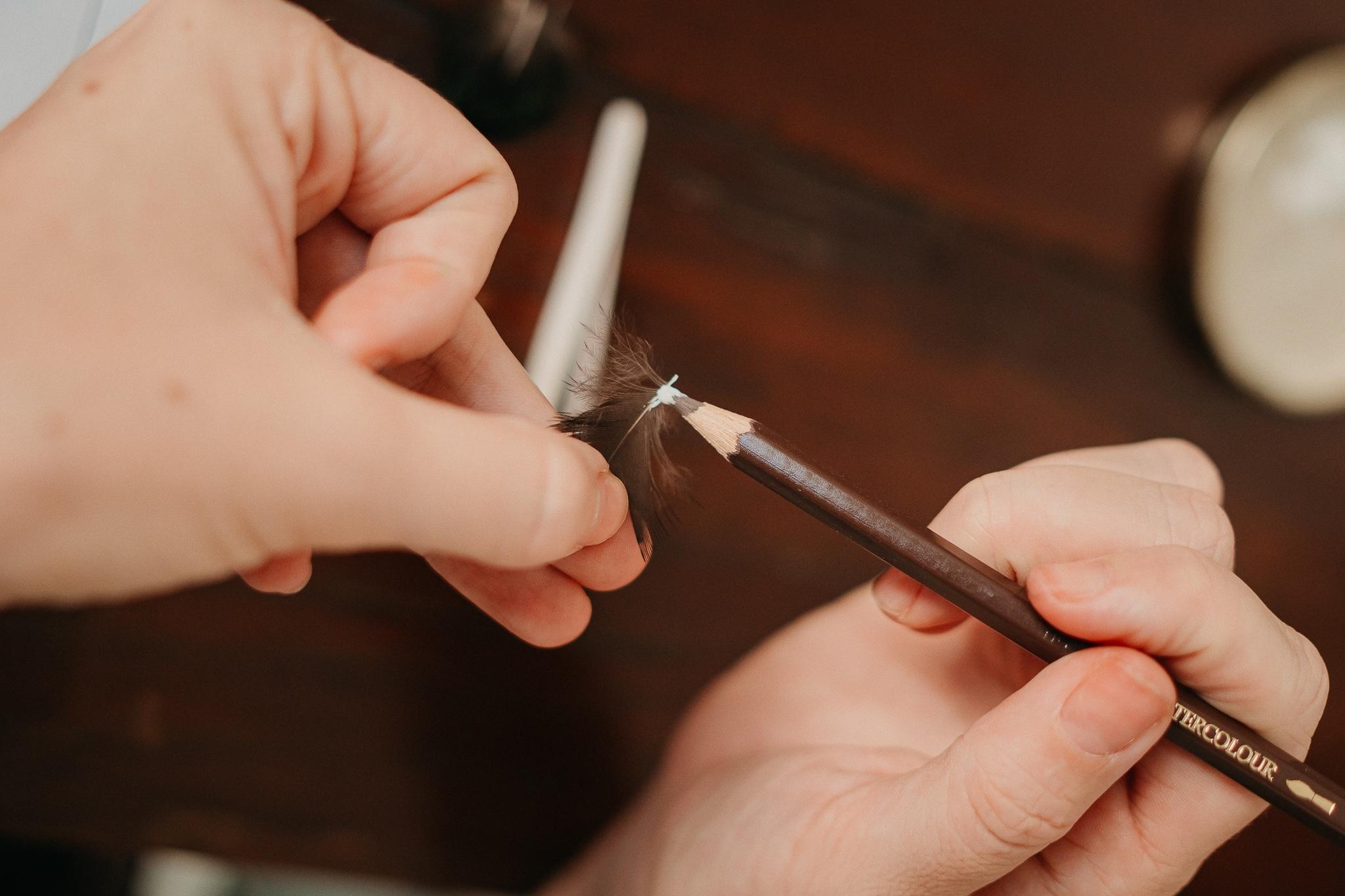 Réalisez votre tableau en plumes avec Inès - Image n°5 - Wecandoo