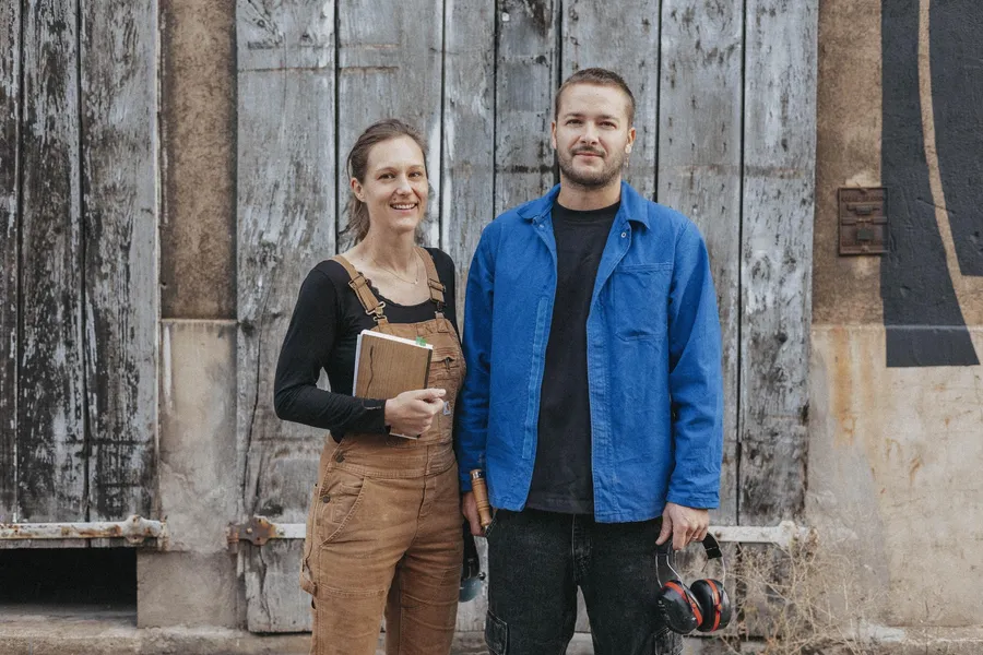 Charlotte et Corentin : Ménuisiers à Lyon