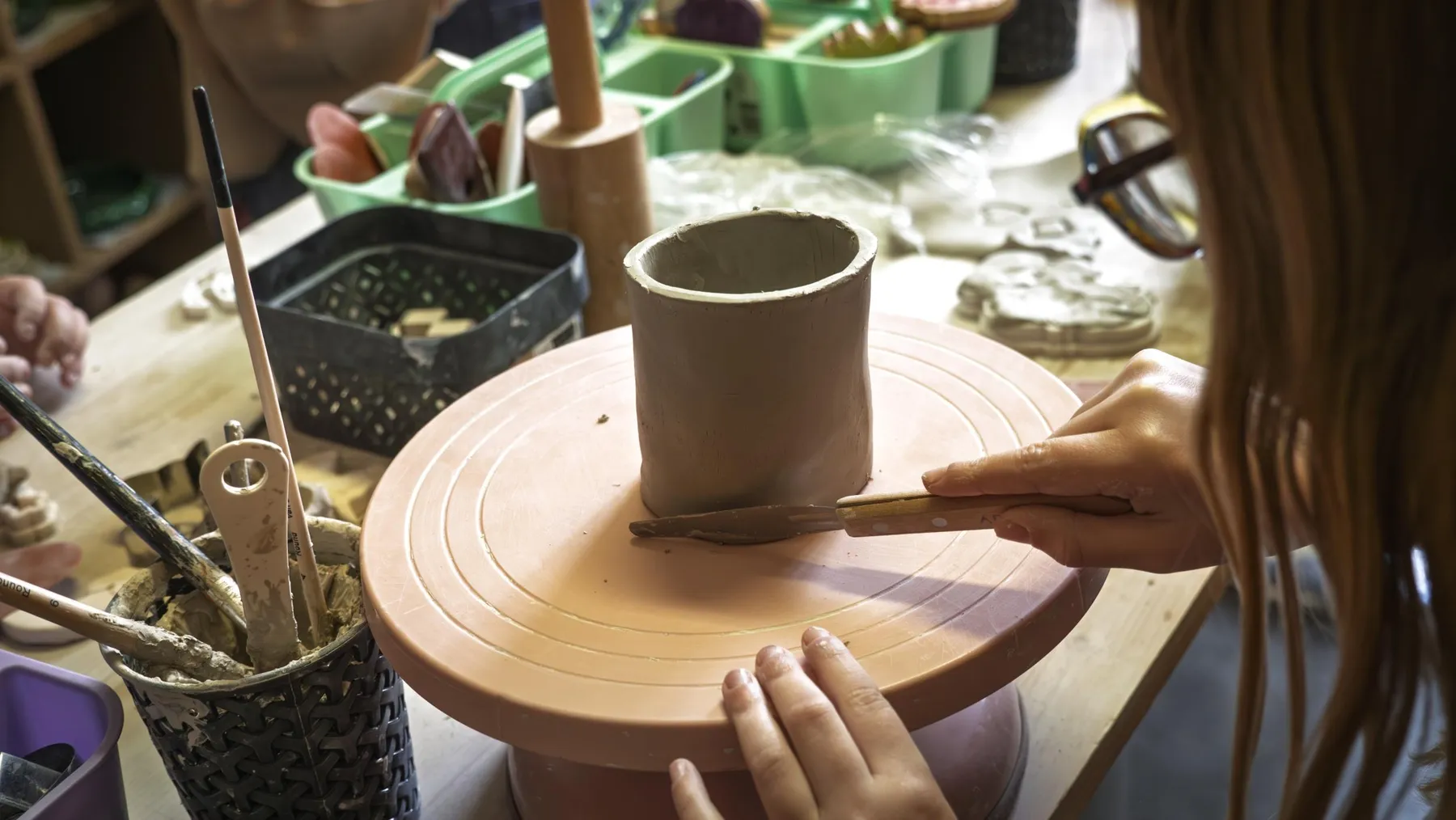 Modèle ta première céramique avec Sabine - Afbeelding nr. 1 - Wecandoo