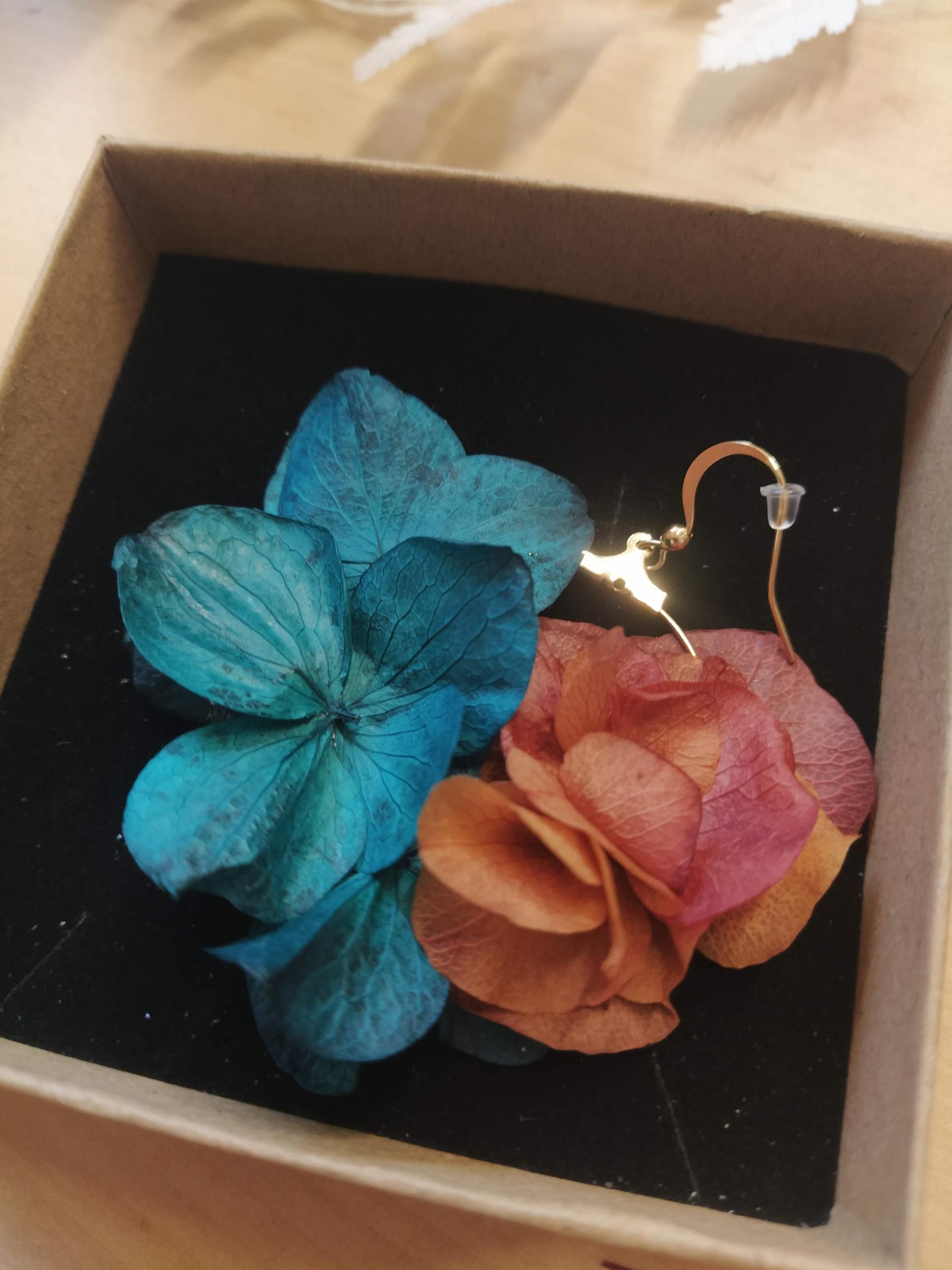 Créez vos boucles d'oreilles en fleurs stabilisées avec Julie - Image n°9 - Wecandoo