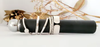 Fabriquez votre bague en argent texturé