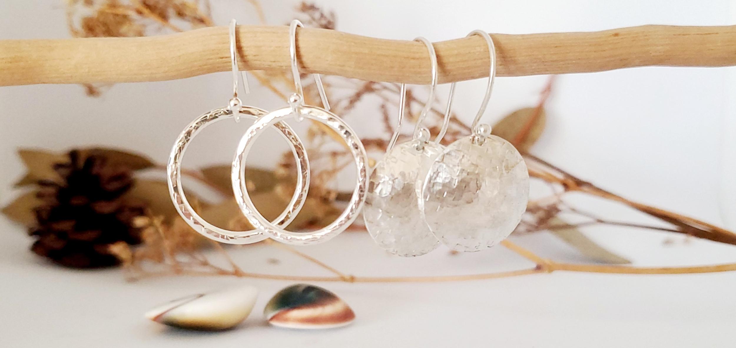 Réalisez vos propres boucles d'oreilles en argent