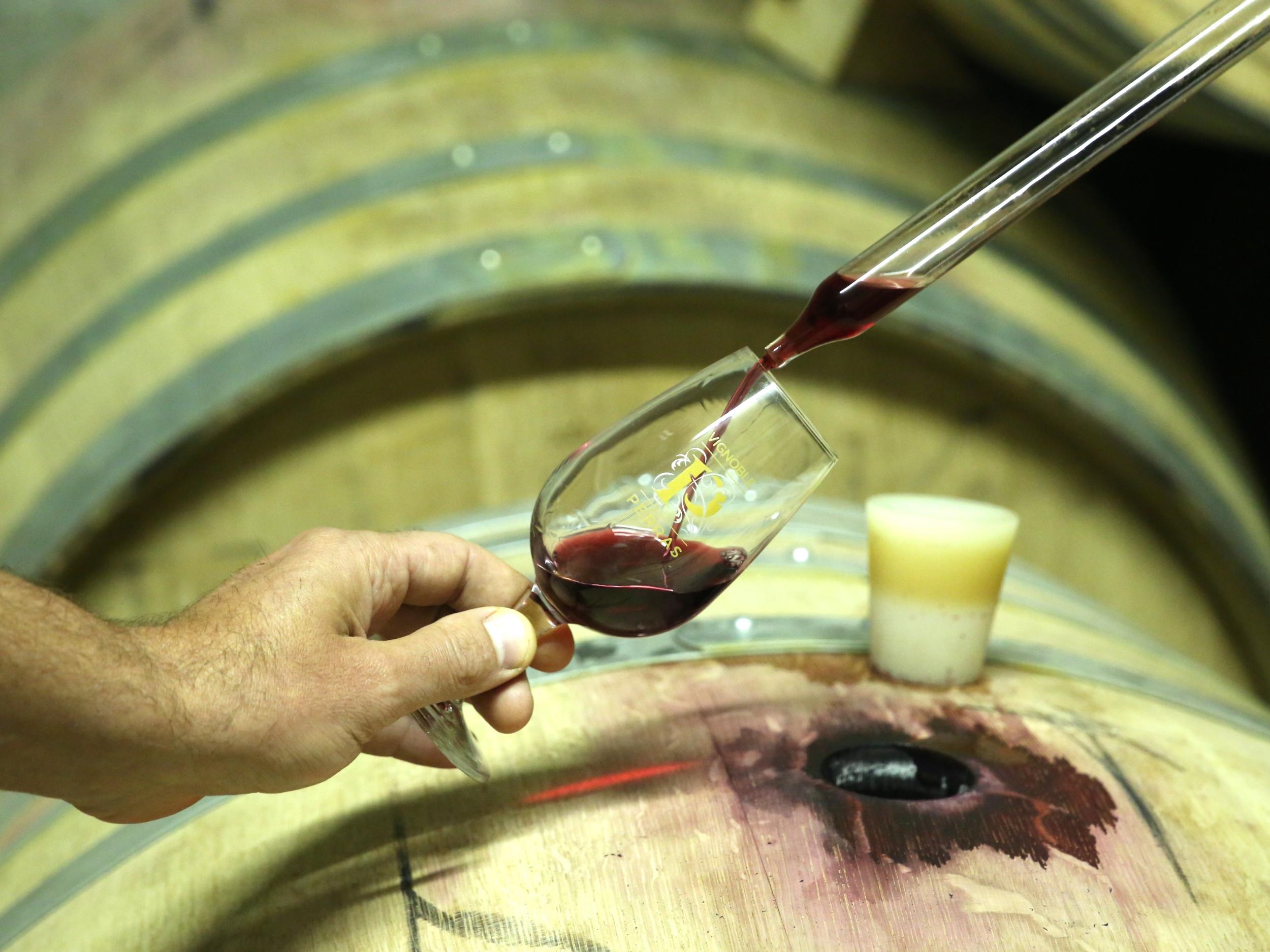 Assemblez votre vin rouge