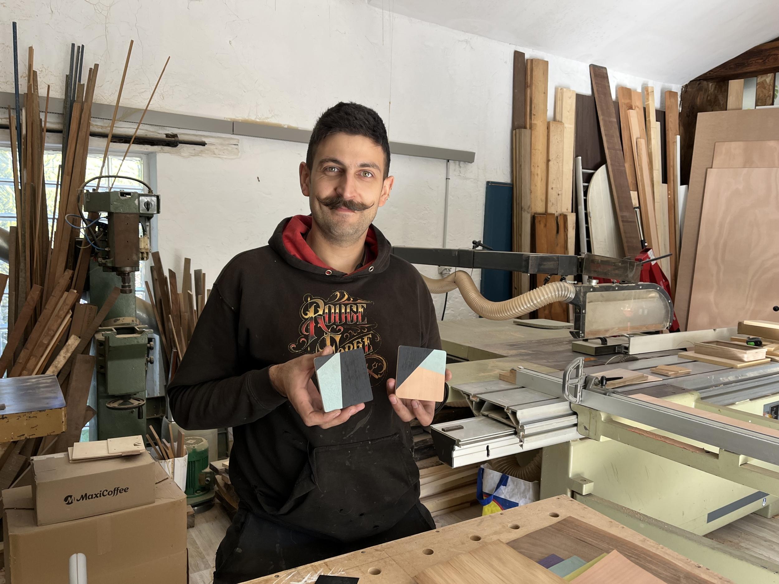 Réalisez vos dessous de verre en bois avec Jonathan - Image n°3 - Wecandoo