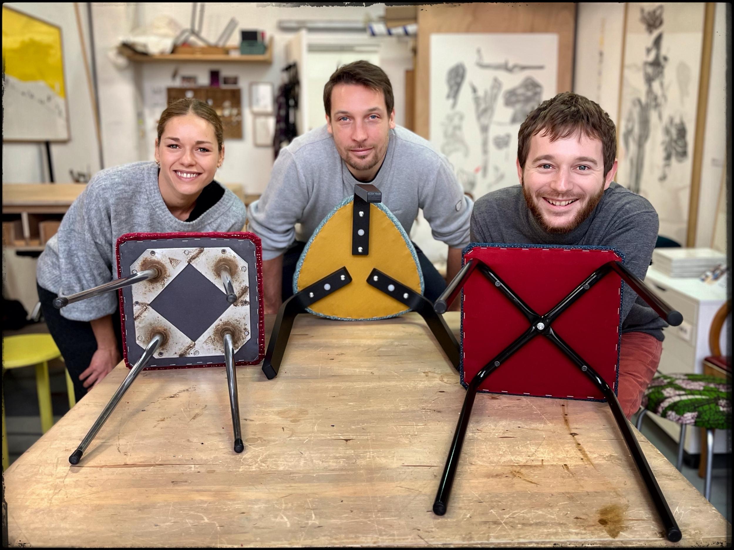 Tapissez votre tabouret unique - Afbeelding nr. 9 - Wecandoo